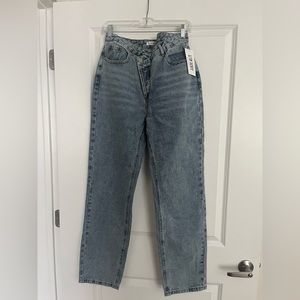 12th Tribe | Light Asymmetrical Jean | Size 30